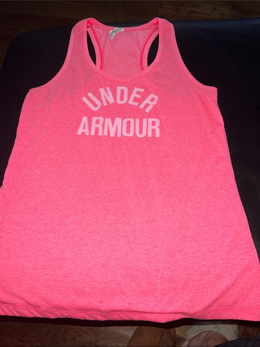 Under Armour Women's Neon Coral Racerback Tank